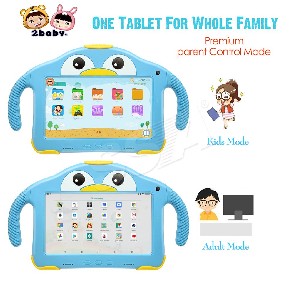 best selling Children Multi-Function Learning Touch 5g wifi Android 10.0 Education HDMI 5-12year-old Learning kids tablet | Electrr Inc