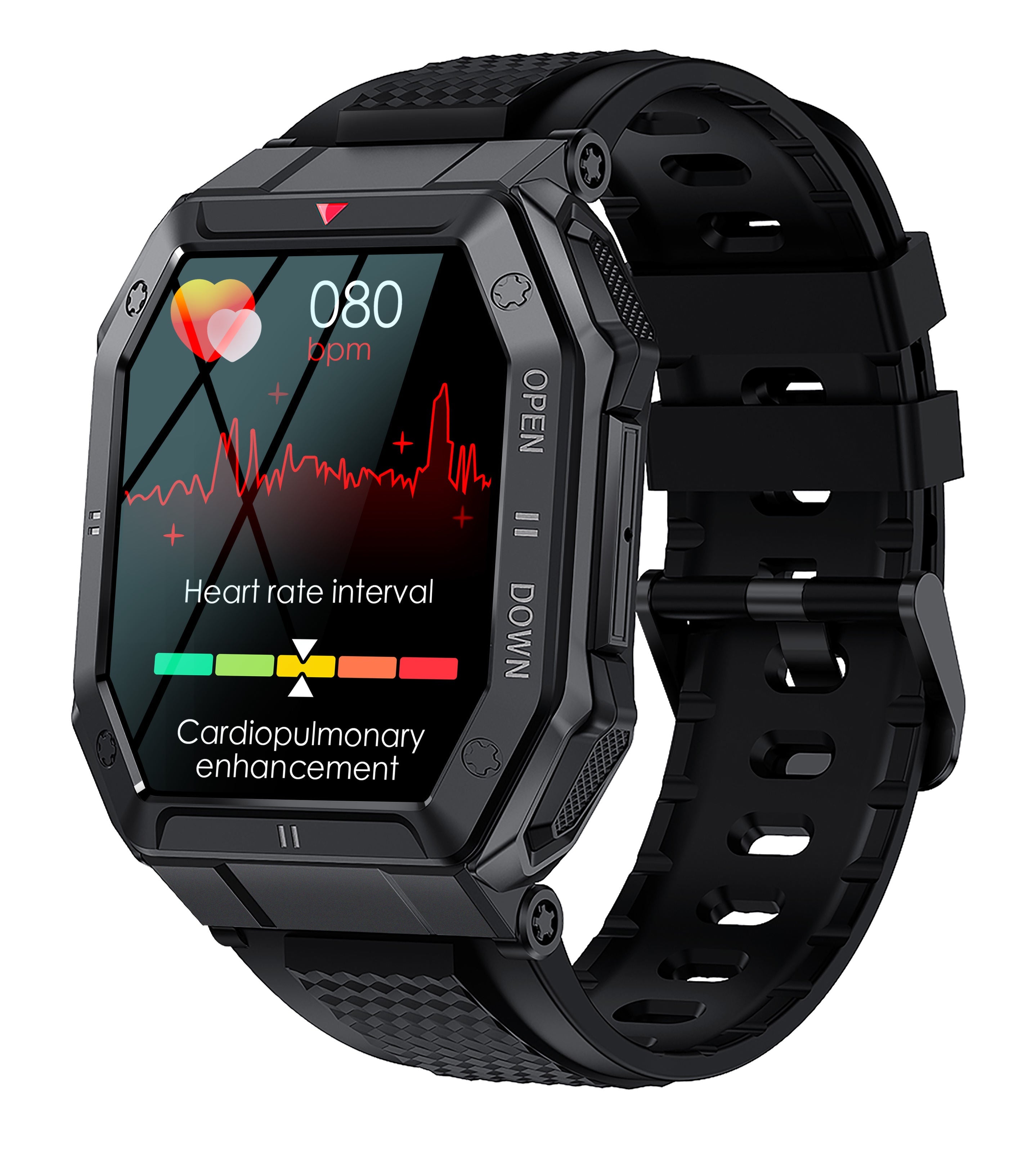 Fashion Android Sport Health Smart Wrist Watch Man Relojes Inteligentes Relogio Smartwatch 2023 | Electrr Inc