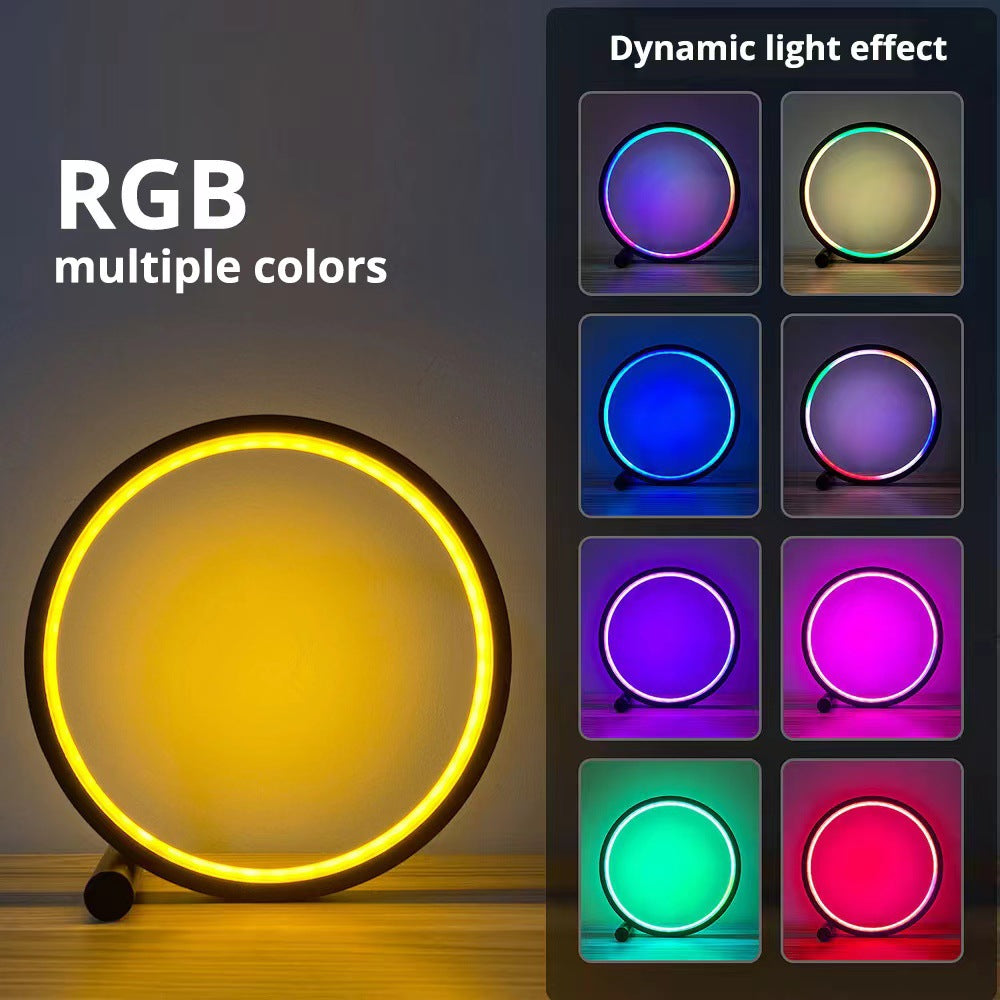 Smart WIFI Creative Desk Lamp RGB Symphony USB Desktop Light Gaming Desktop Atmosphere Light | Electrr Inc
