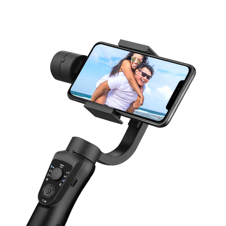 Custom Logo 3-Axis Handheld Gimbal Stabilizer Face Tracking for Smart Phone PTZ Action Camera | Electrr Inc