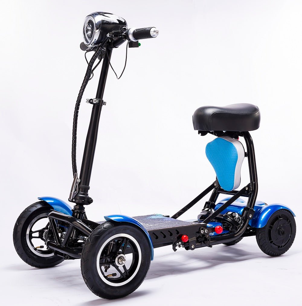 Travel Transformer 4 Wheel Folding Mobility Scooter Convenient Lightweight Electric Mobility Scooter For Elderly Travel | Electrr Inc