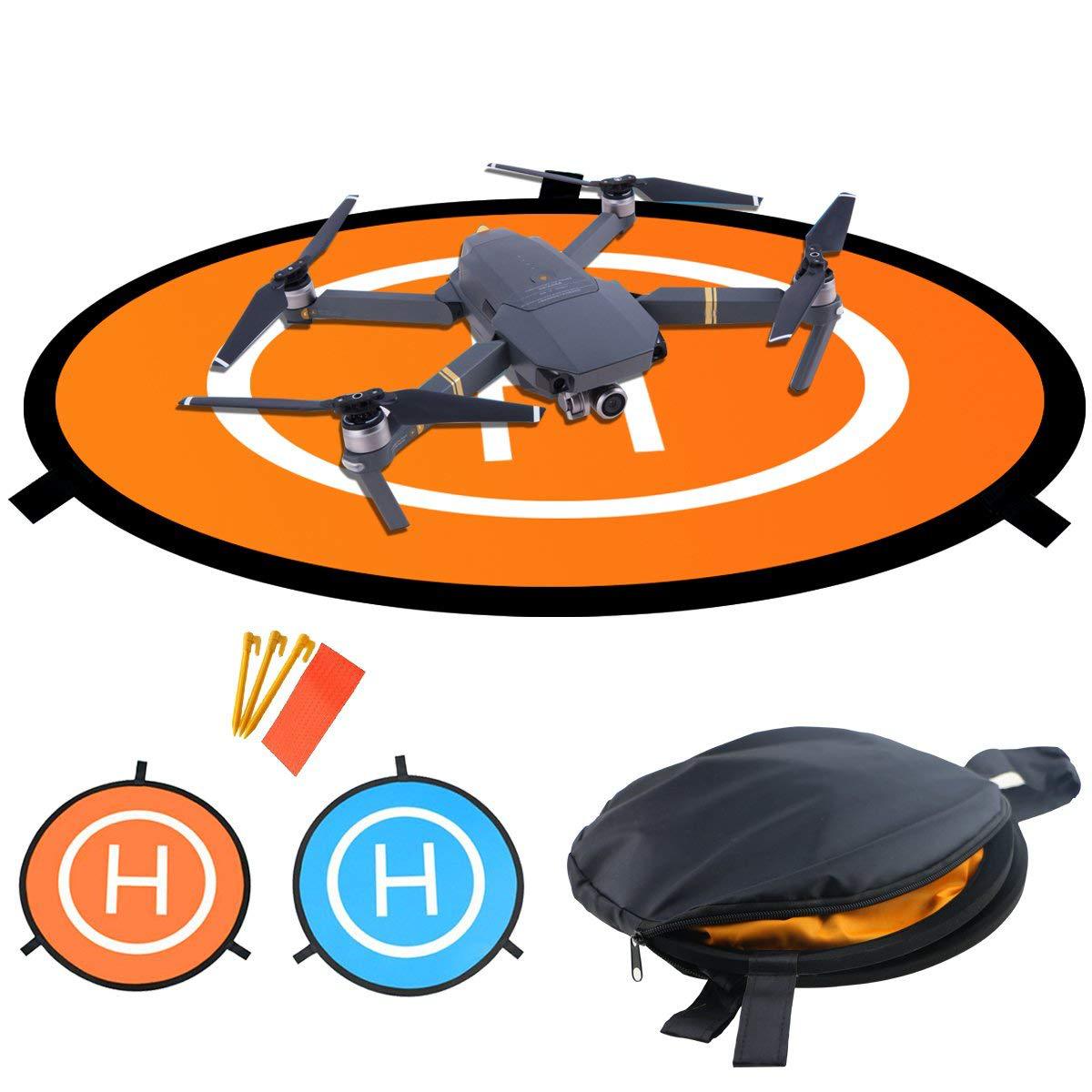 55CM/75CM/110CM Fast-fold Parking Apron Parrot Anafi Mavic Pro/Platinum/Air Drone Accessories landing pad drone | Electrr Inc