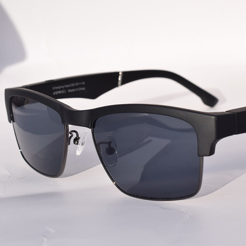 High Quality Calling mp3 bluetooth 5.0 sunglasses UV400 Polarized eye protection stereo sound speaker headset sun glasses | Electrr Inc