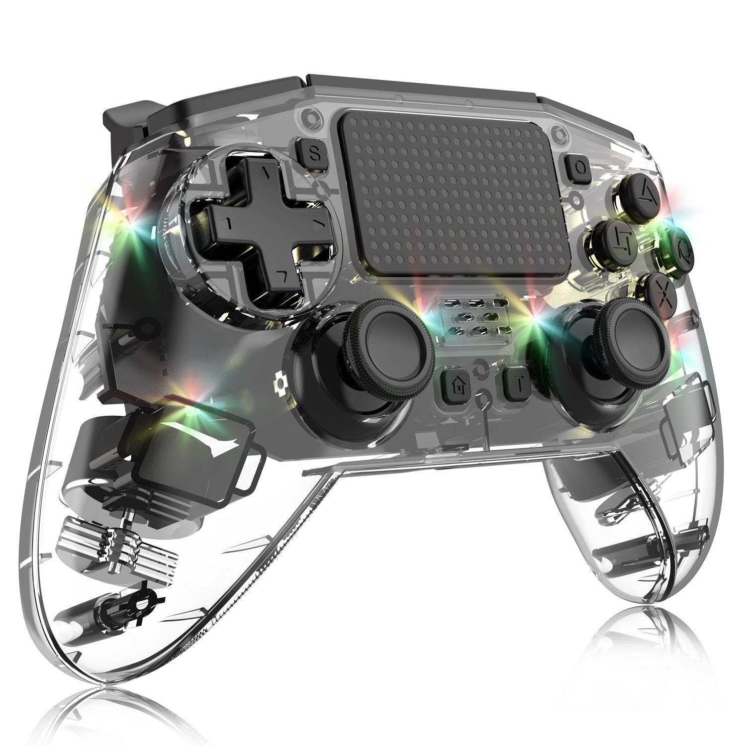 YP01 High qualityJoystick Controller Transparent wireless Game Controller for PS3 PS4 PC and Android device | Electrr Inc