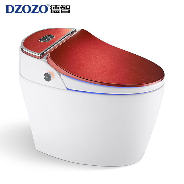 chinese supplier matte black gold multicolor ceramic sanitary toilet electric smart bathroom toilet | Electrr Inc