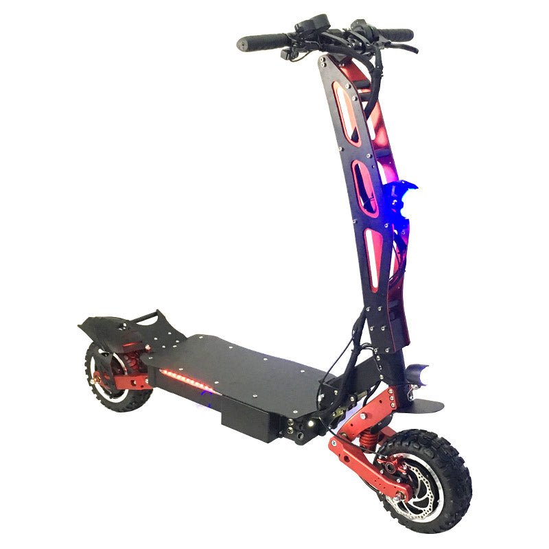 FLJ 11inch 60V 5600W dual motor electric scooter with 2 wheels e electric bike with remote alarm for adults | Electrr Inc