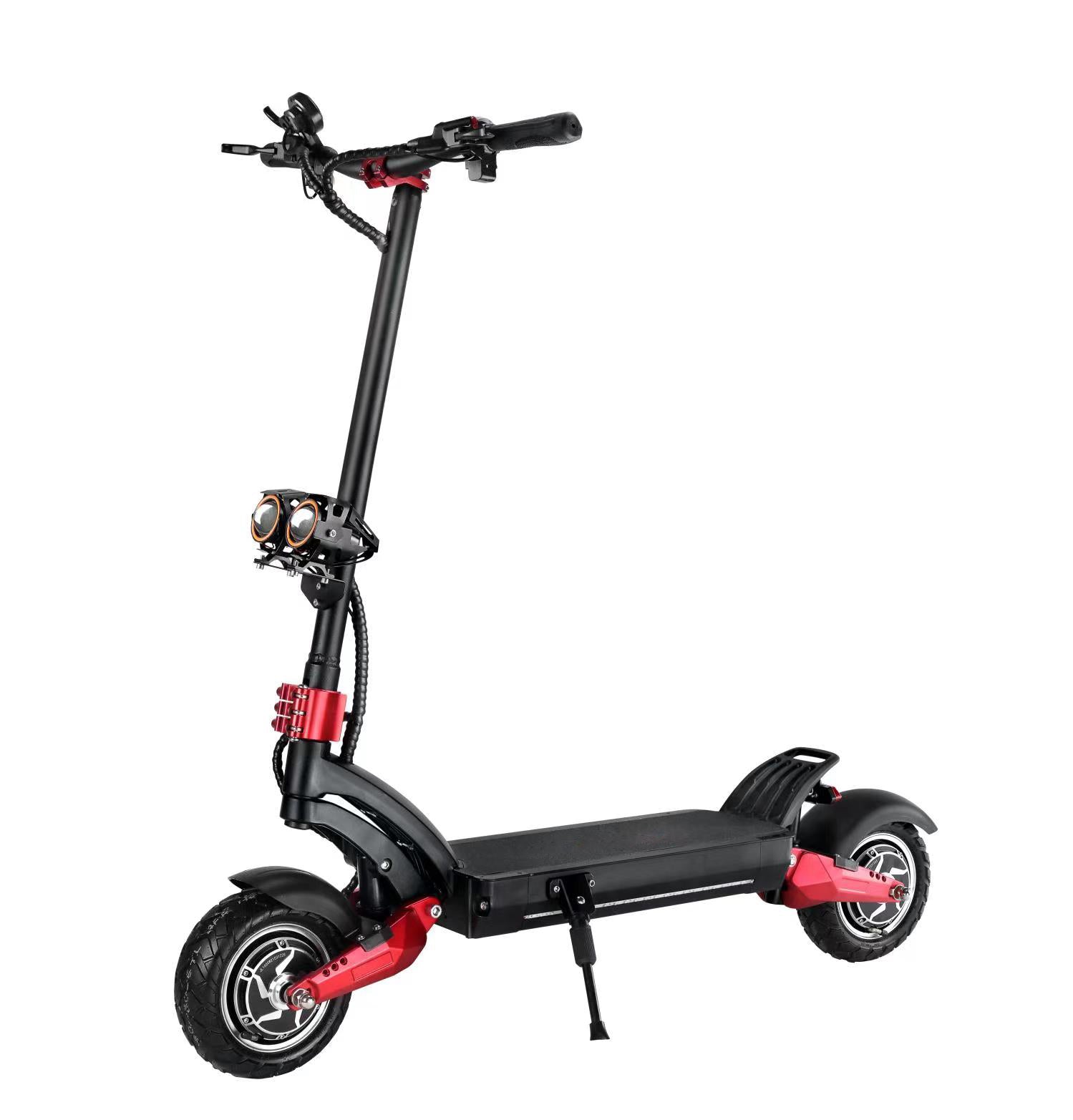 V9  scooter  electric 1600w 52v two wheels e scooter adult 10inch off road electric Dual motor dirt bike scooter | Electrr Inc