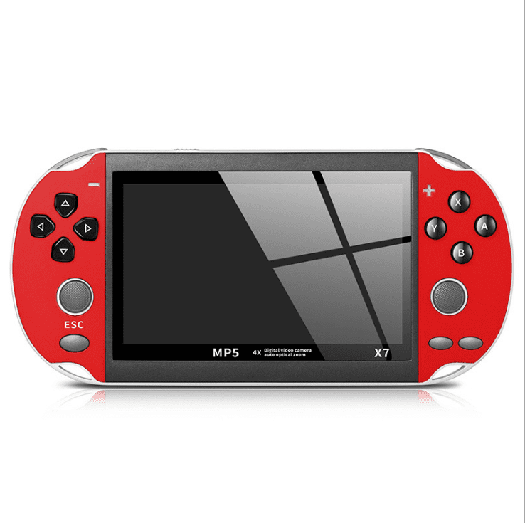Handheld Game Console Display Nostalgic Classic Gaming Device 4.3 Inch X7 Mini Game Console 8GB Built-in Games Support TF Card | Electrr Inc