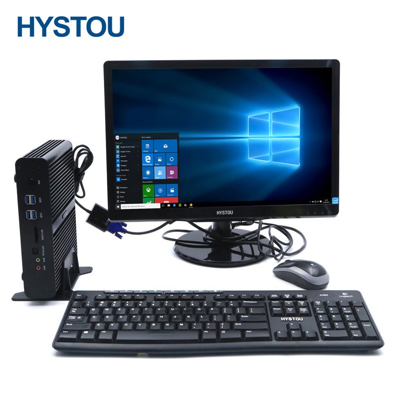 HYSTOU Mini 8 USB Cheap Aio Gaming PC 16G RAM Computer i7 Desktop All in One Desktops | Electrr Inc