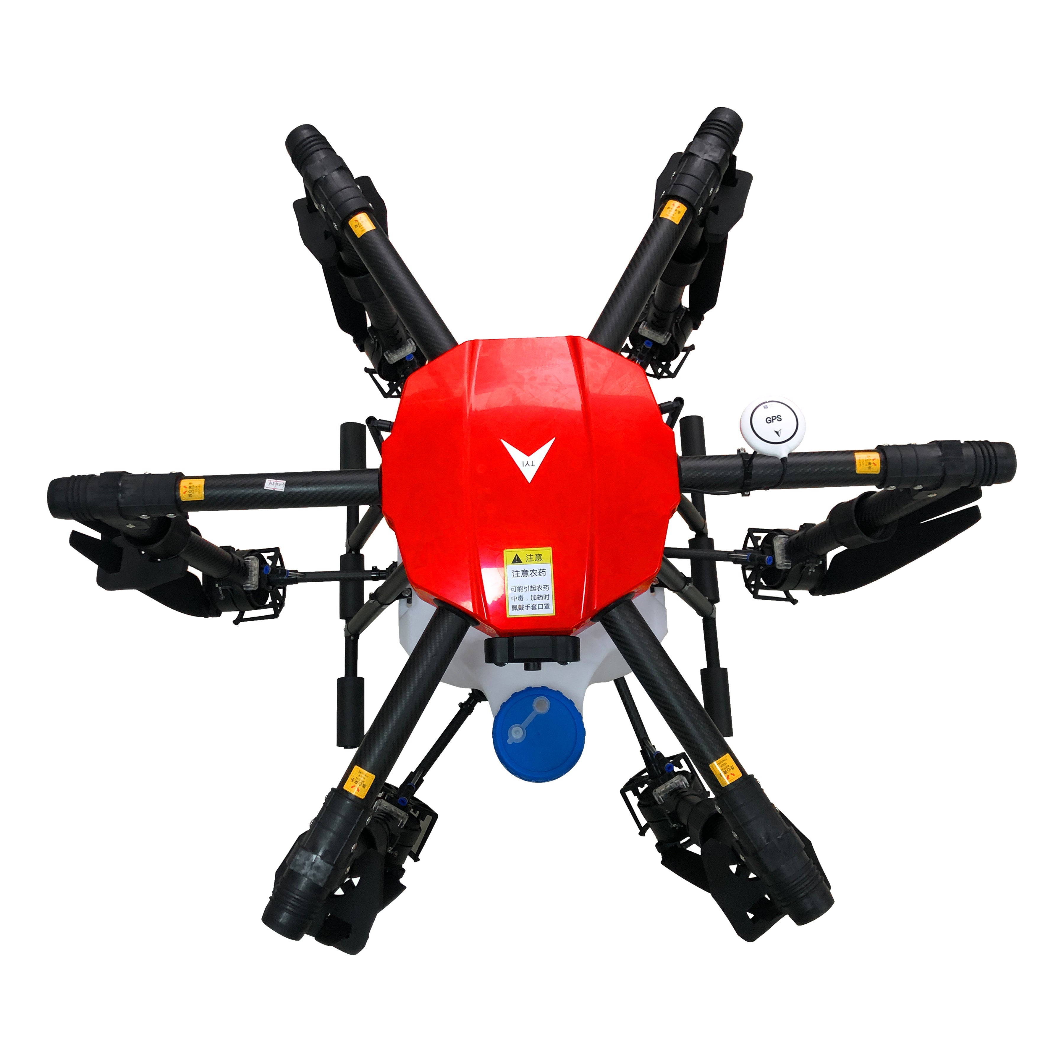 Professional agriculture drone sprayer frame Tank 16L 6 axis sprayer drone agriculture helicopter agriculture drone | Electrr Inc