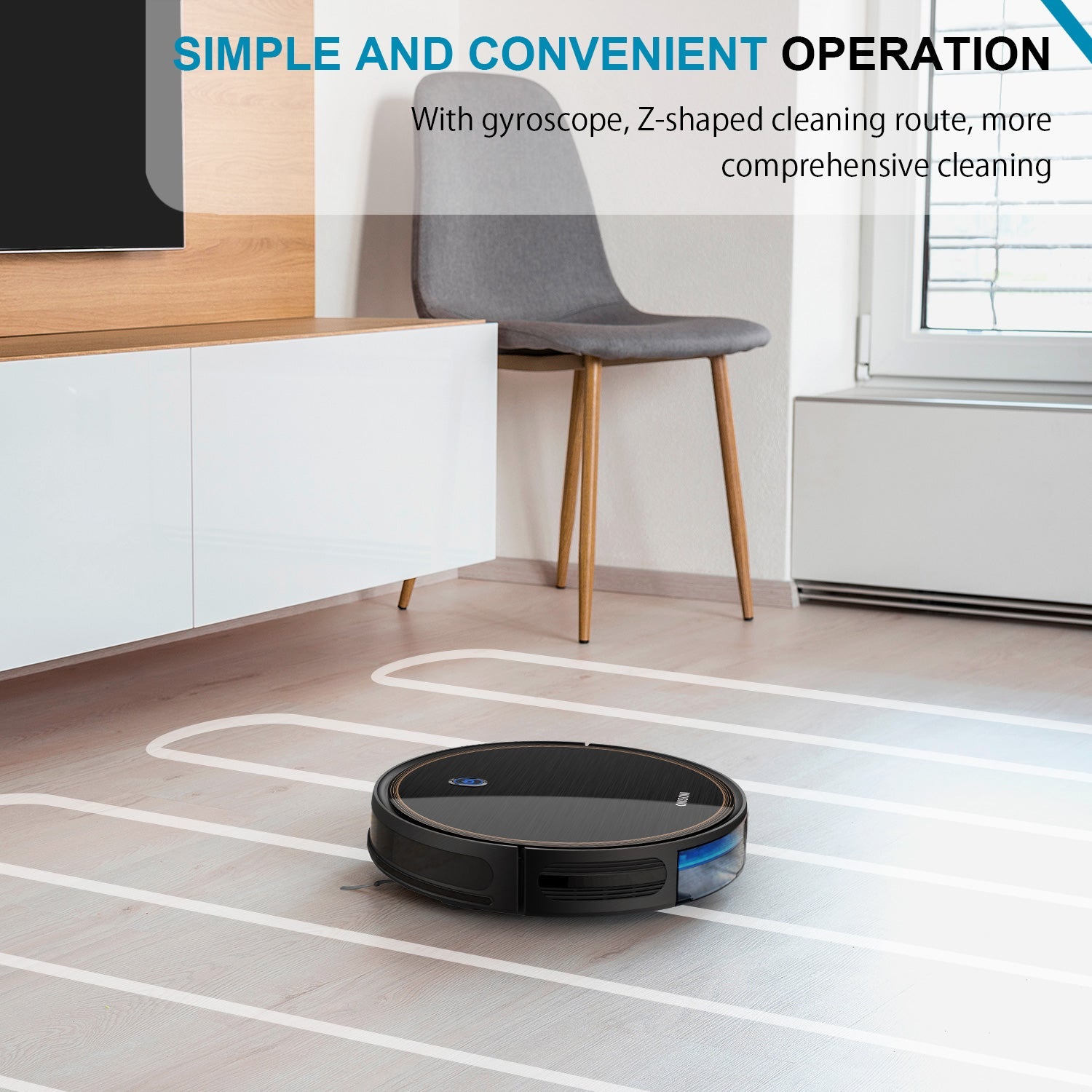 ONSON J10C Automatic Gyroscope Navi Carpet Boost Self Charging Robvac Sweeping Vaccum Cleaner Robot | Electrr Inc