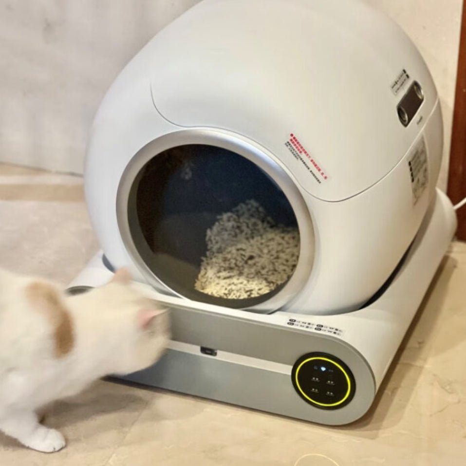 Auto Electric Cat Toilet Tuya APP Self-cleaning Smart Pet Automated Robot Cat Litter Box | Electrr Inc