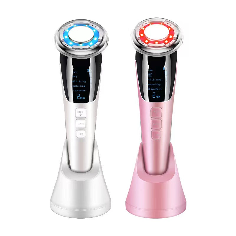 Hot Cold Facial Massager Face Beauty Device Hot & Cold Photon Beauty Instrument Facial Skin Beauty Care Tool for Home | Electrr Inc