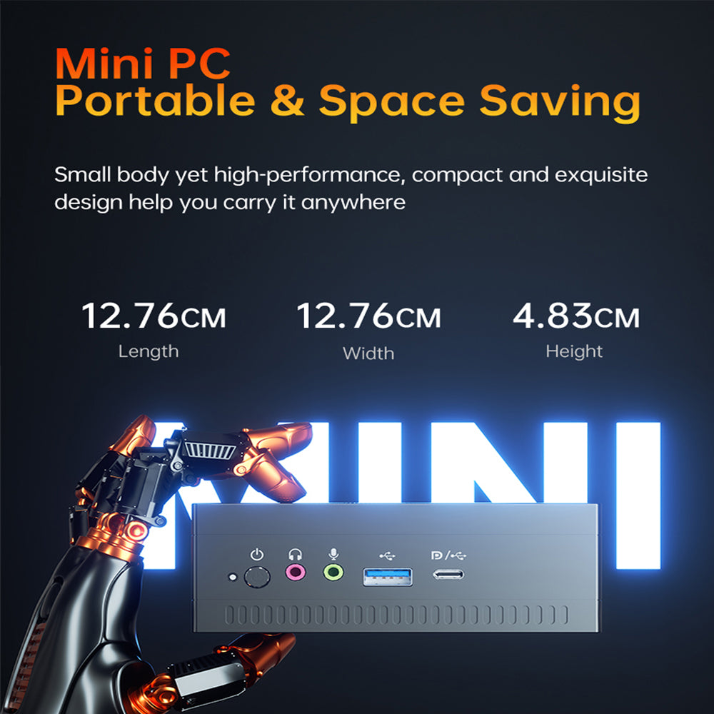 Factory Price Mini Pc Amd R-y-zen 7 3750H Ddr4 M.2 Nvme SSD Win 11 Mini Desktop Gaming Computer | Electrr Inc