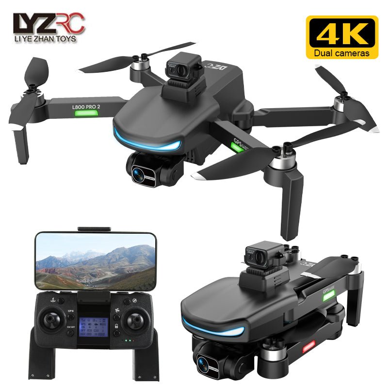 L800 Pro 2 Mini Drone With obstacle avoidance 4k Profesional gps 5 km Quadcopter with Camera Drone HD 4K 8K GPS Drone | Electrr Inc