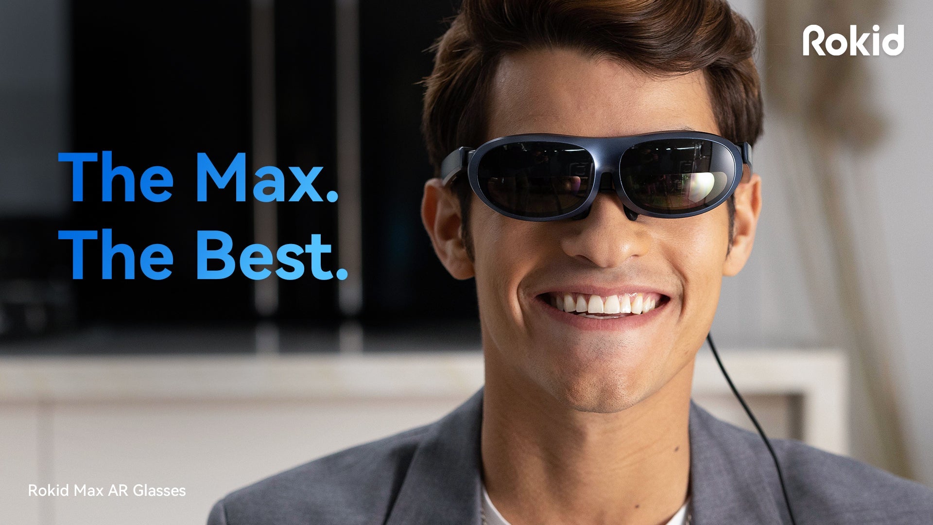 2023 HOT Sale Rokid Max AR Smart Glasses Headband Augmented Reality Display 3d Video VR AR Glasses | Electrr Inc
