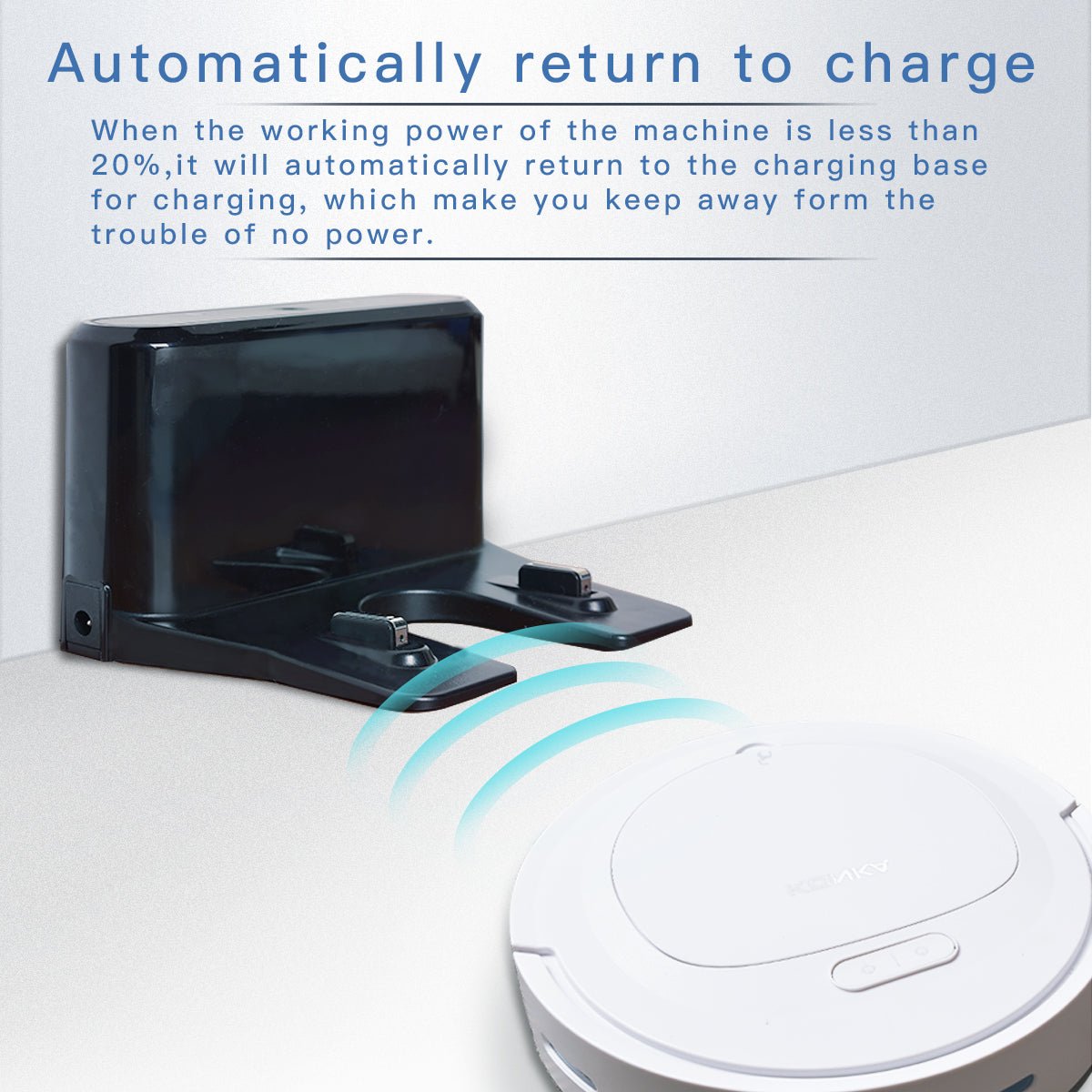 New Robot Vacuum Cleaner Smart Robot Vacuum Cleaner for Hotel Commercial Household | Electrr Inc