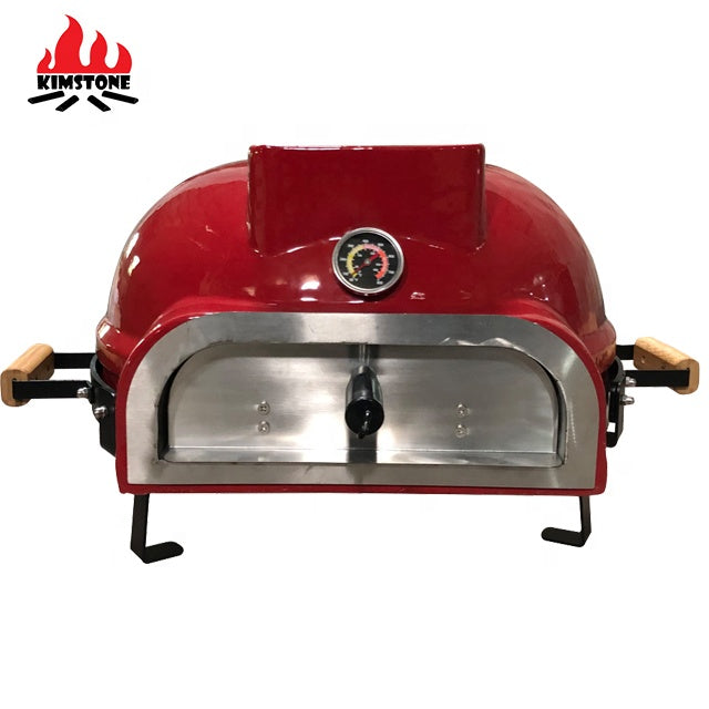 KIMSTONE New Design Wood Fired Ceramic Italy German Used Small Four Horno Para Pizza Ovens For Sale Commercial Outdoor Kitchen | Electrr Inc