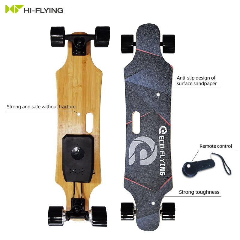 Hub dual motor off road electric skateboard Big Torque Powerful skate board mountain board electric skateboards | Electrr Inc