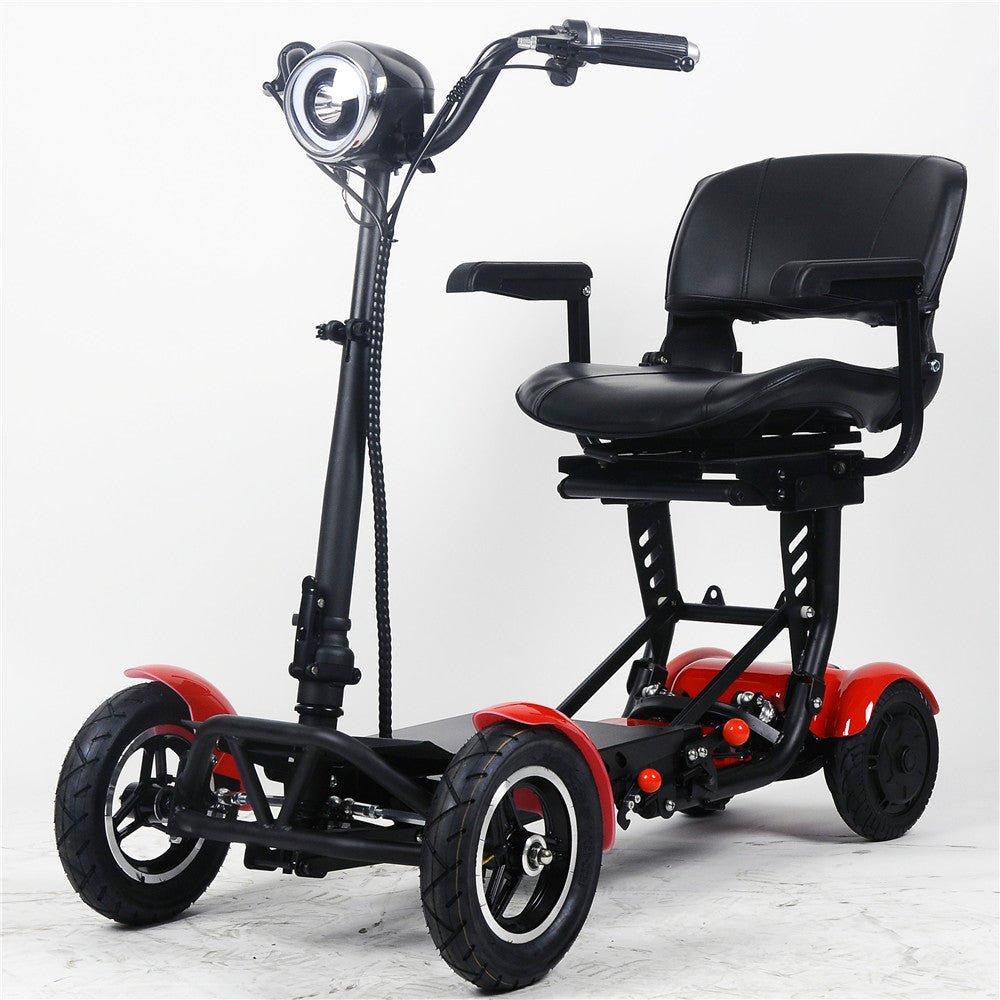 T Handle 4 Wheels 1 Person Single Seat Scooter CE Certificate Electric Vehicle electric quadricycle | Electrr Inc