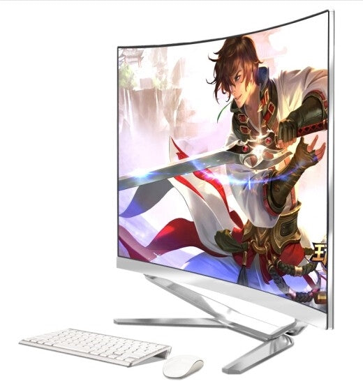 24 27 inch OEM China New AIO High Speed i3 i5 i7 Curved screen all-in-one pc computer | Electrr Inc