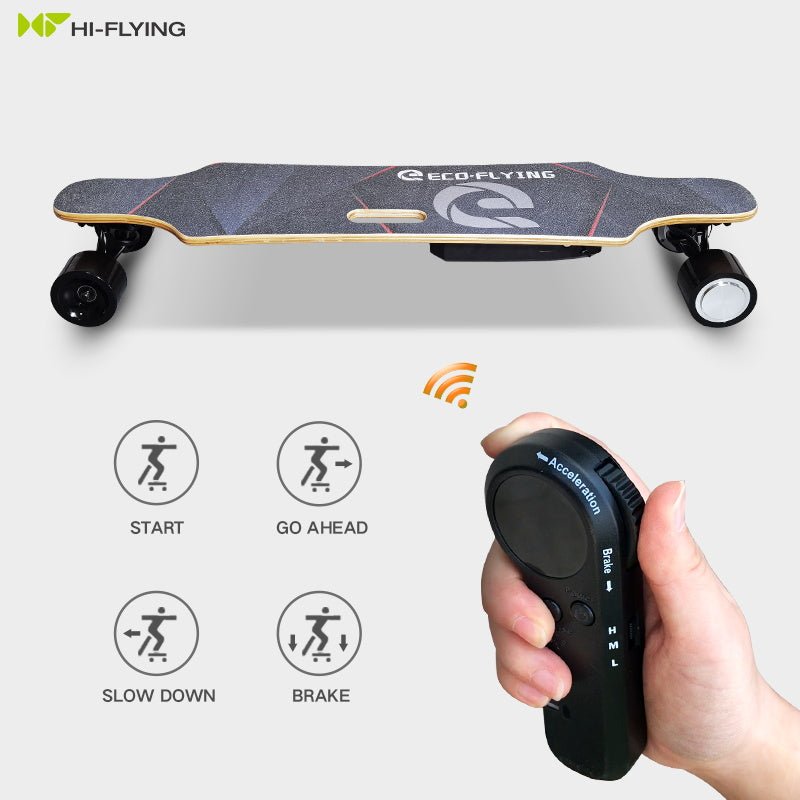 Hub dual motor off road electric skateboard Big Torque Powerful skate board mountain board electric skateboards | Electrr Inc