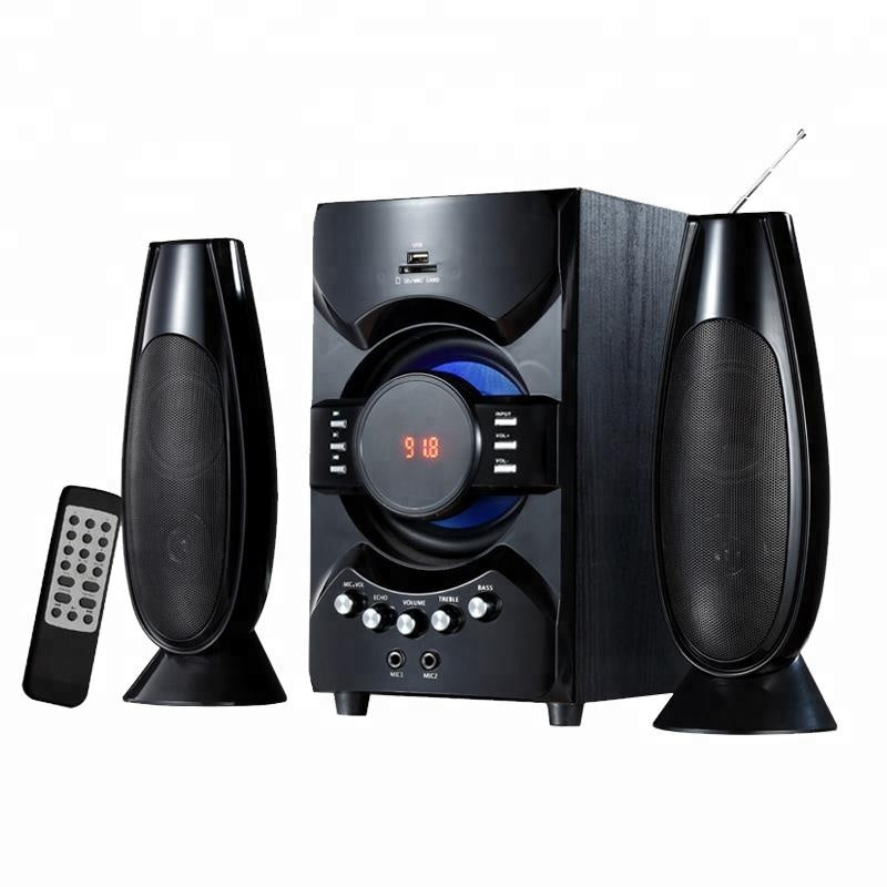 2.1ch Professional Tower Speakers Music Home Theatre System | Electrr Inc