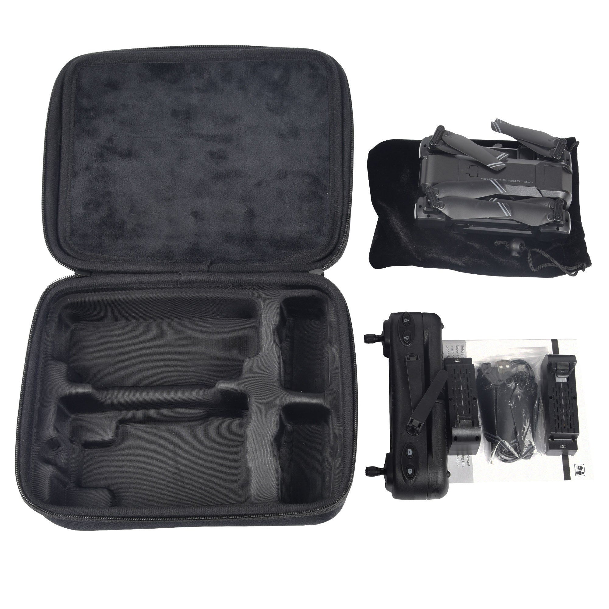 2019 High Quality Waterproof Storage Case Handbag For Drone HS107/KF607/ MJX X103W Hoshi P002 Drone Accessories | Electrr Inc