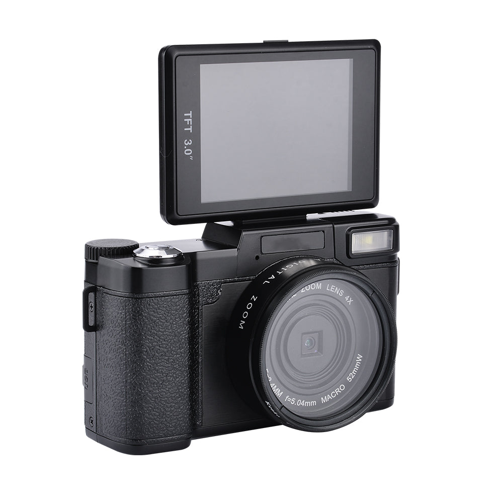 3 Inch Retro Camera Video + Camera Fotografica Photo Camera Professional 2.7K Video Camcorder | Electrr Inc