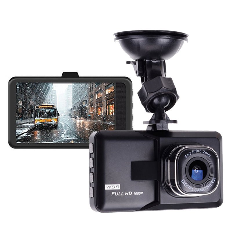 Hot Selling FHD 1080P Car Driving Recorder Night Vision 3 Inch LCD Screen 170 Angle G-Sensor Loop Recording Dash Cam | Electrr Inc
