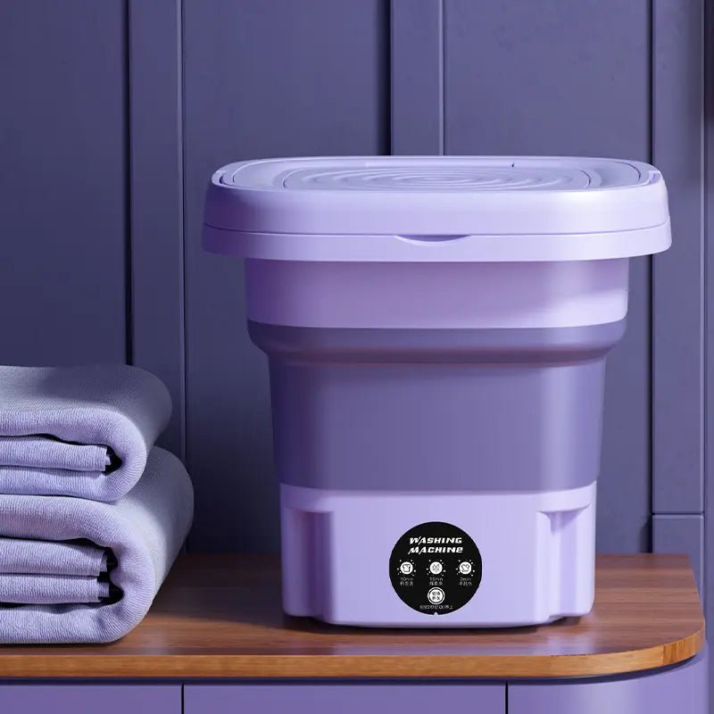 K33 Underwear Socks Fully-automatic Electric Foldable Tub Laundry Washer Portable Mini Folding Washing Machine With Spin Dry | Electrr Inc