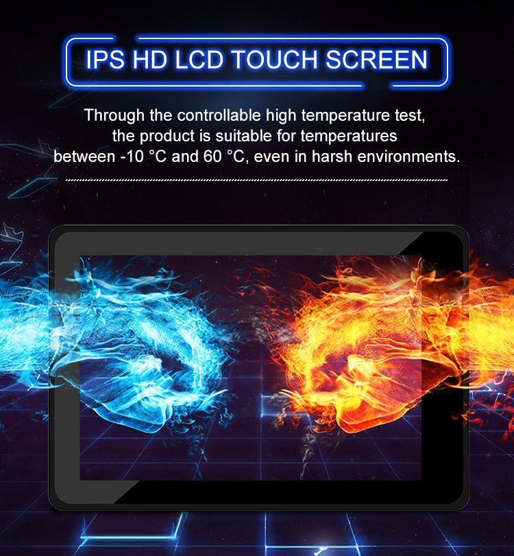 Hot Selling Wall Mounted Touch Screen Mini PC 10.1 inch Industrial Android Tablet with rs232 | Electrr Inc