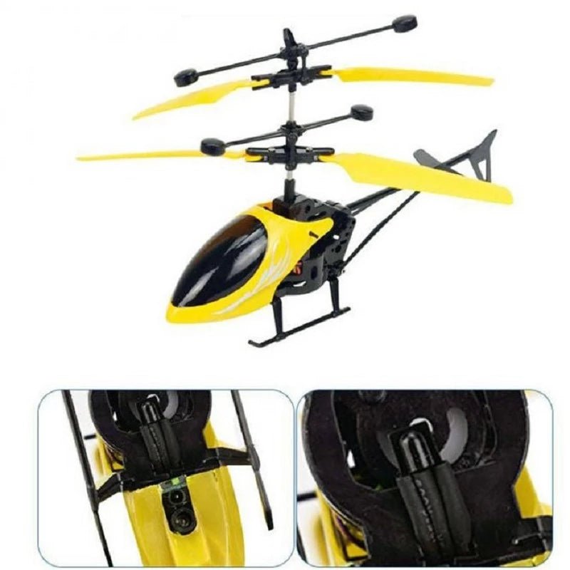 Mini RC Drone Fall-resistant Flashing Light Aircraft Toys Intelligent Infrared Induction Suspension Remote Control Helicopter | Electrr Inc