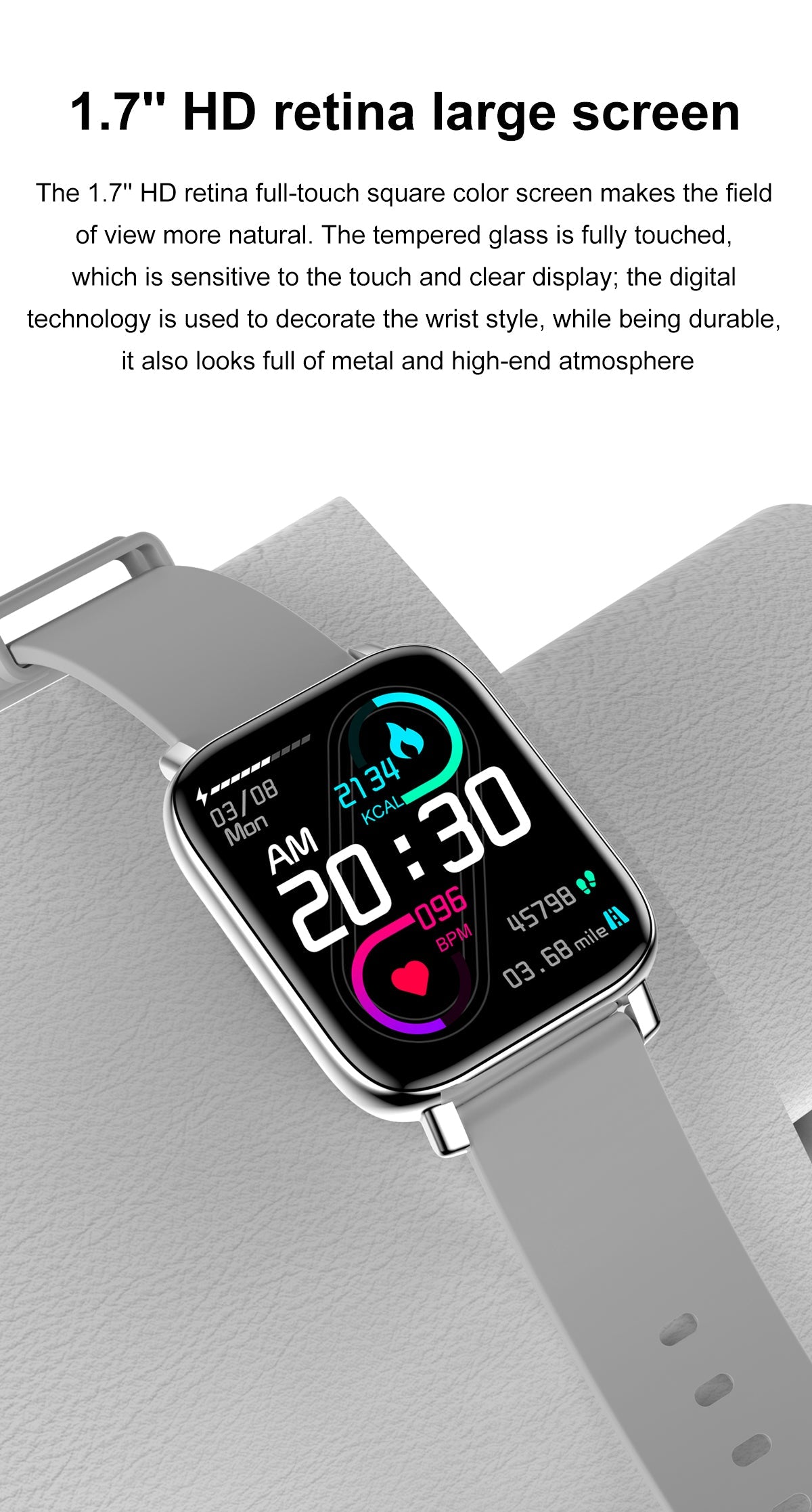 Low Moq New Electronic Product 2023 Smart Watch Men Women Phone Calling SDK Smartwatch A1 | Electrr Inc