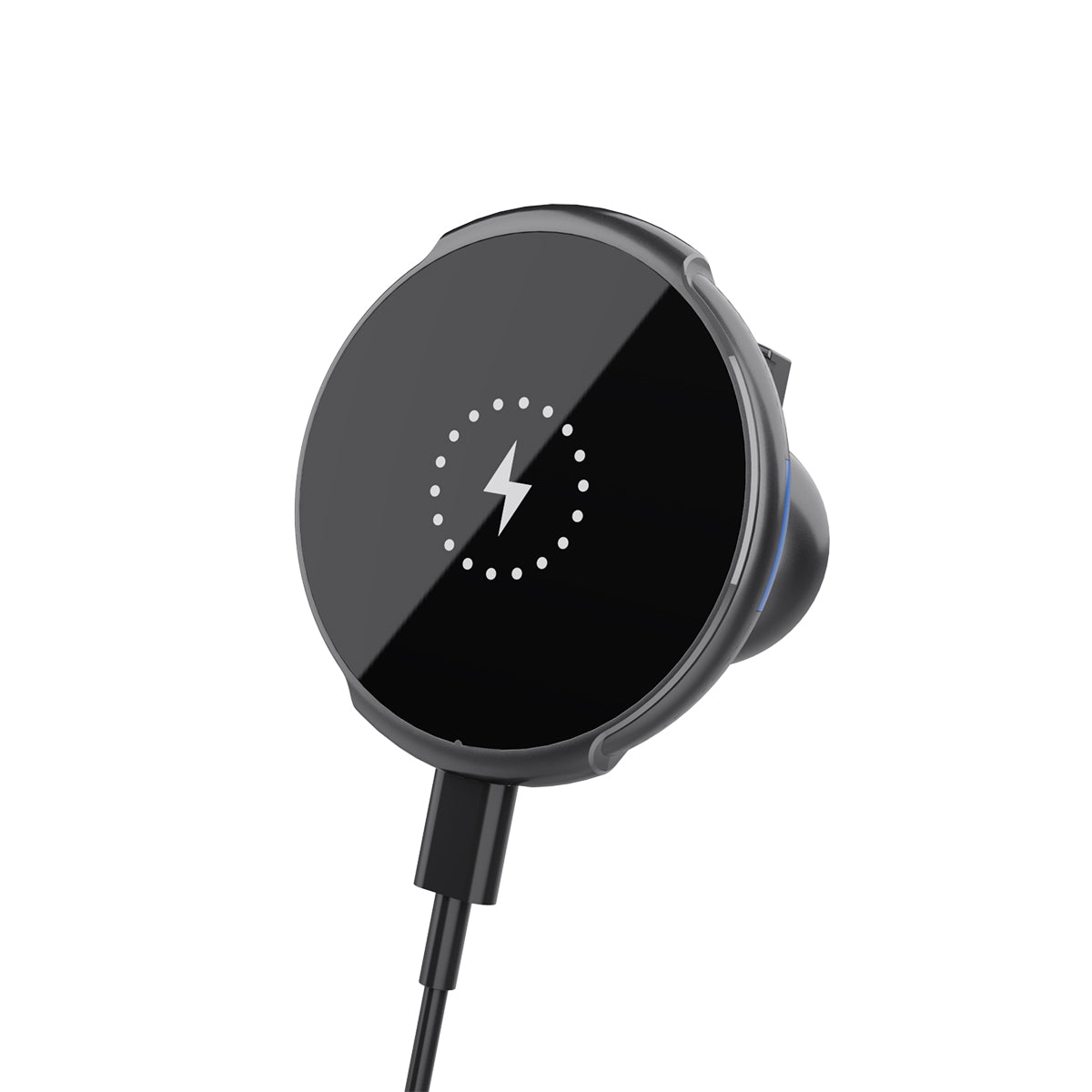 2023 Design wireless car charger magnetic with cable for apple 13 wireless charger smartphone wireless charging new station | Electrr Inc