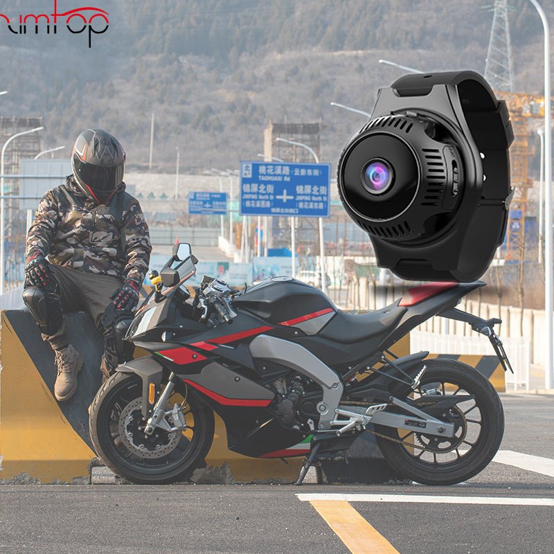 Mini WiFi Motorcycle car  Dash Cam HD 1080P DVR Camera Multiple scenes 135 Wide Angle Waterproof WiFi camara moto remote control | Electrr Inc