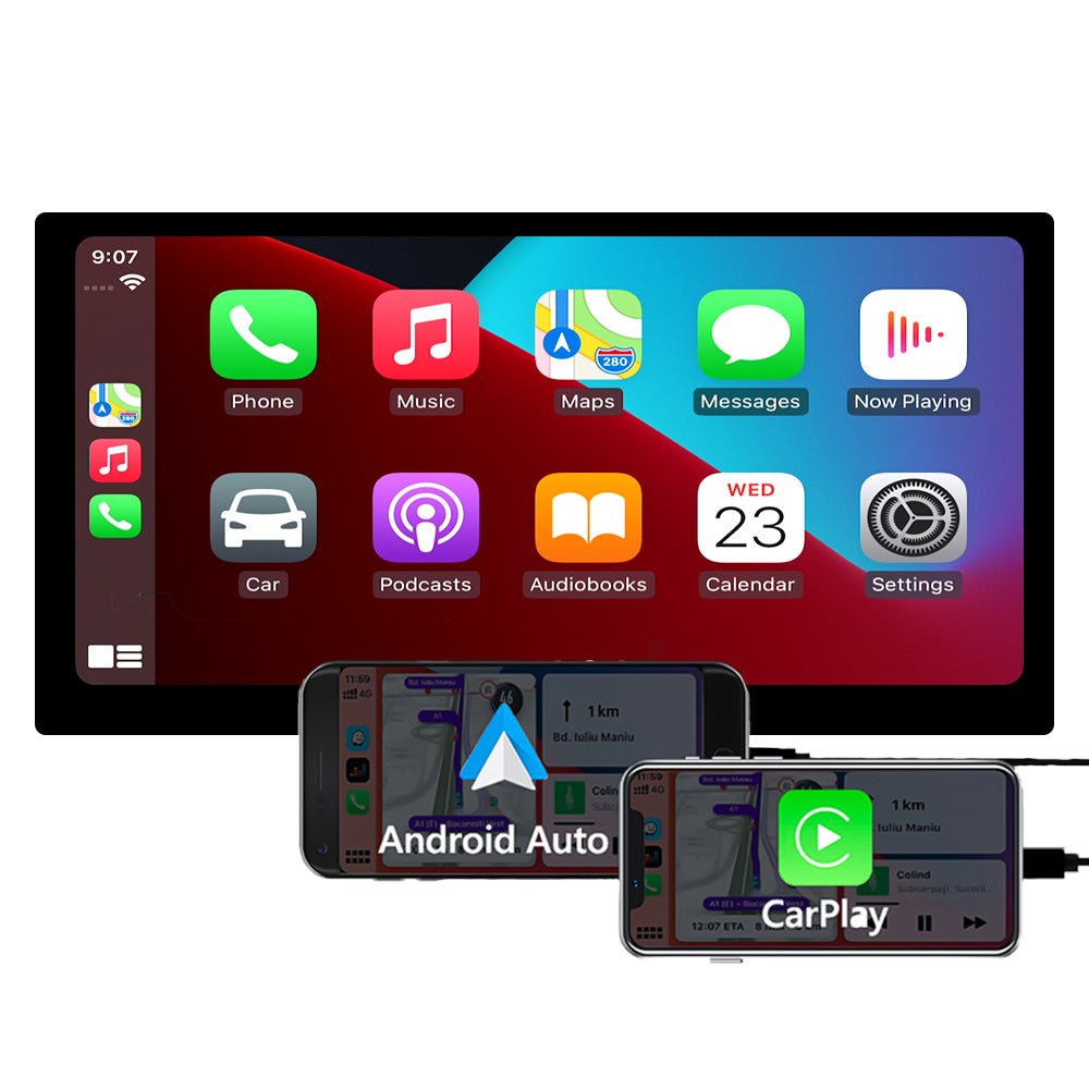 Universal android 11 Double Din 12 Inch Touch Screen car stereo With Wireless Carplay And Android Auto | Electrr Inc