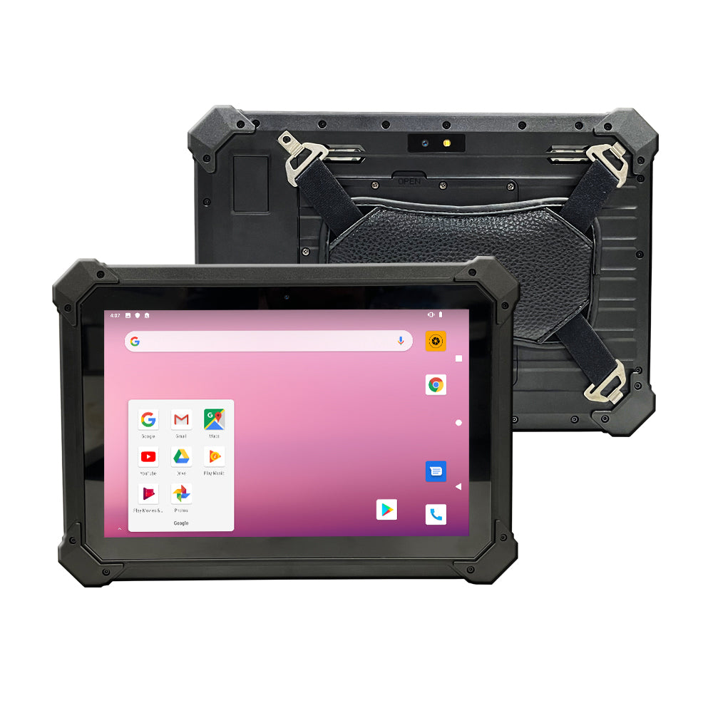 10 Inch IP67 Waterproof Anti Drop Rugged Tablet Industrial Android 9.0 Tablet with Fingerprint Reader 1D 2D Scanner Tablet PC | Electrr Inc