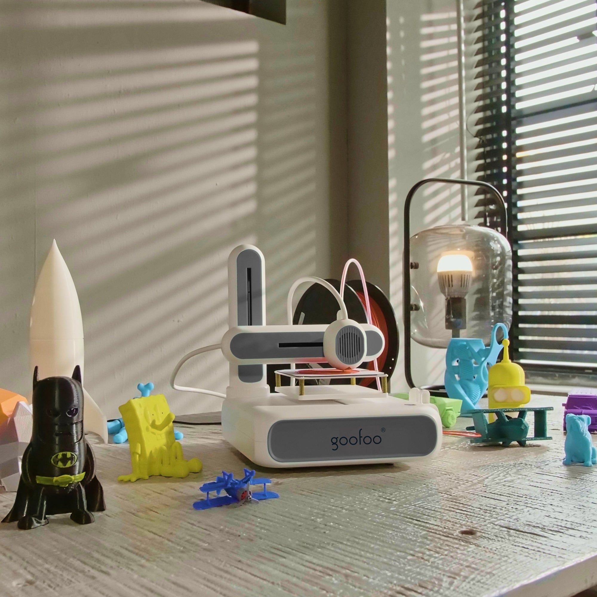 goofoo 3D Printer Machine KIDS 3D stampante drucker impressora imprimante impresora 3D Printer | Electrr Inc