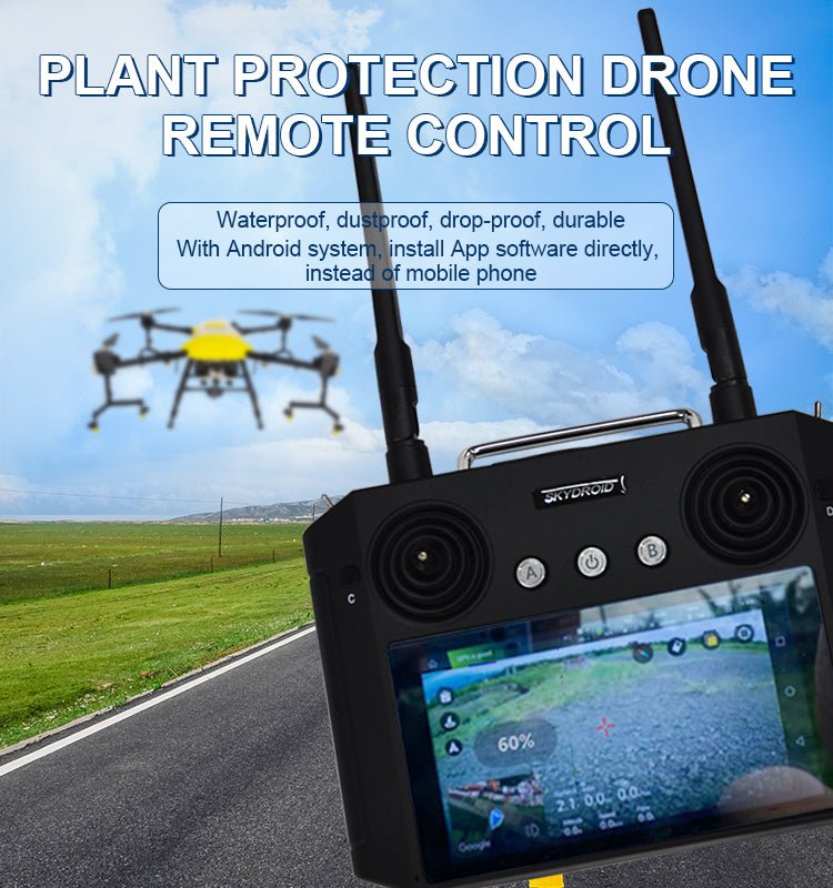 Agricultural Drone Remote Control Skydroid H12 Remote Controller 2.4GHz 1080P Digital Video Data Transmitter | Electrr Inc