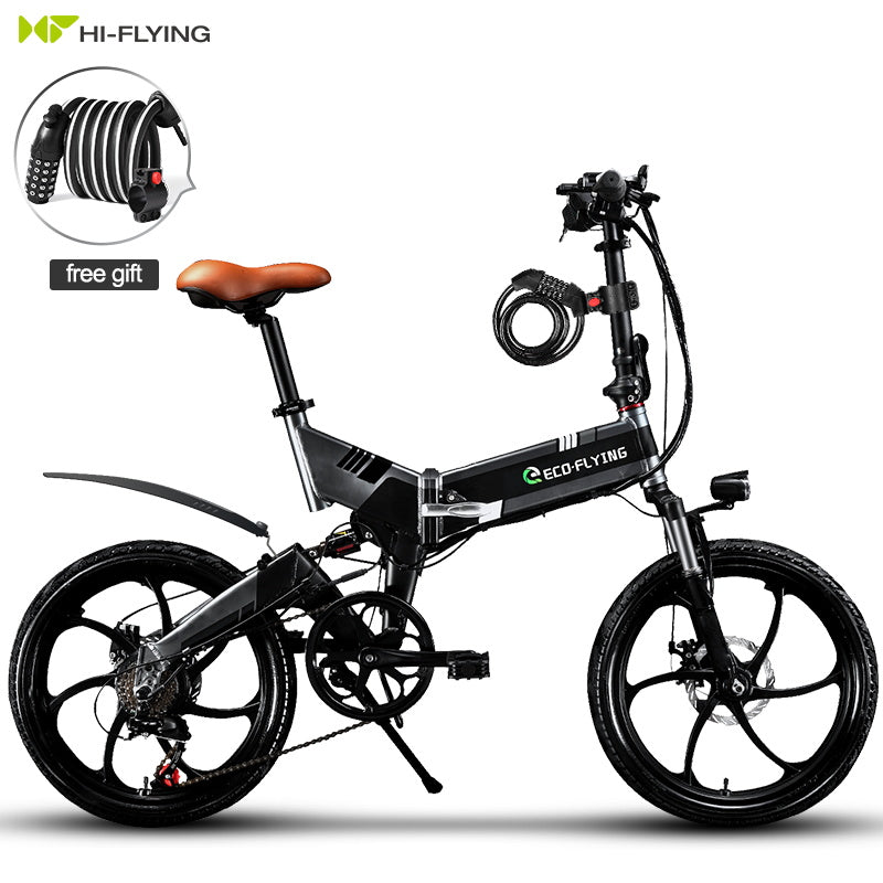 EU full suspension electric hybrid bike 20 inch kenda fat tire 36V 10Ah electric folding bike city bike | Electrr Inc