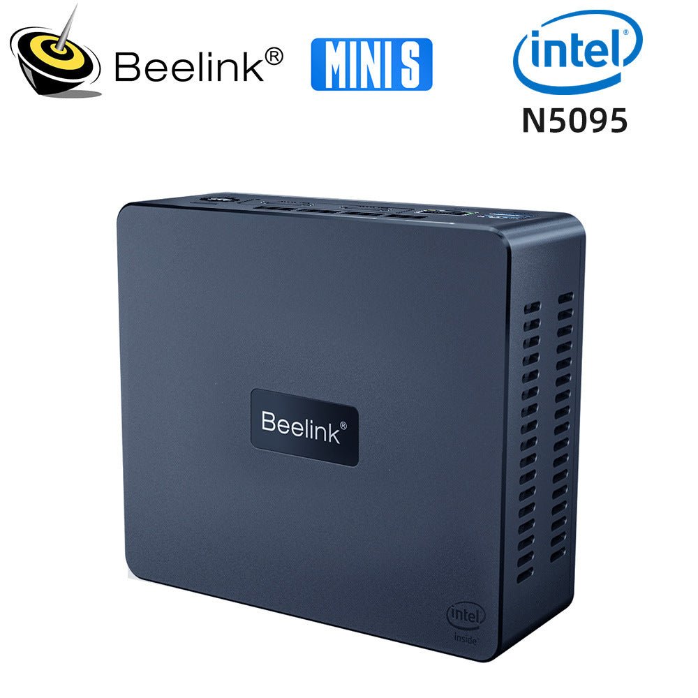Beelink Mini PC Mini S Intel 11th Gen 4 Cores N5095 Mini Desktop Computer 8GB DDR4 RAM 128GB SSD Dual 4K UHD Gigabit | Electrr Inc