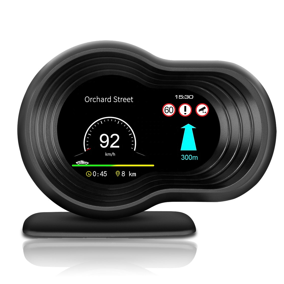 Navigation Head Up Display F9 car HUD auto electronics OBD2 GPS Car Gauge Car Accessories | Electrr Inc