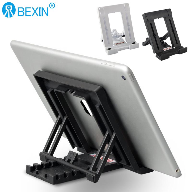 BEXIN Portable heavy duty rugged panel pc comput support stand Holder multipl livestream tablet desktop mount bracket for ipad | Electrr Inc