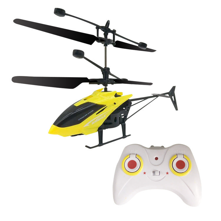 Mini RC Drone Fall-resistant Flashing Light Aircraft Toys Intelligent Infrared Induction Suspension Remote Control Helicopter | Electrr Inc