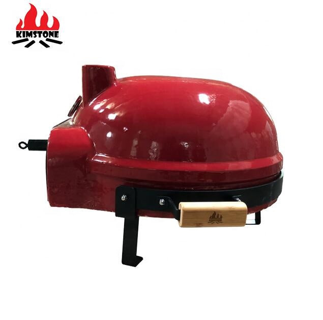 KIMSTONE New Design Wood Fired Ceramic Italy German Used Small Four Horno Para Pizza Ovens For Sale Commercial Outdoor Kitchen | Electrr Inc