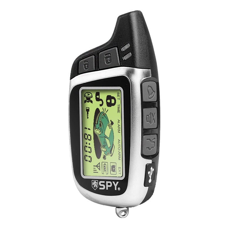 SPY universal LCD remote 2 way car alarm car security system | Electrr Inc