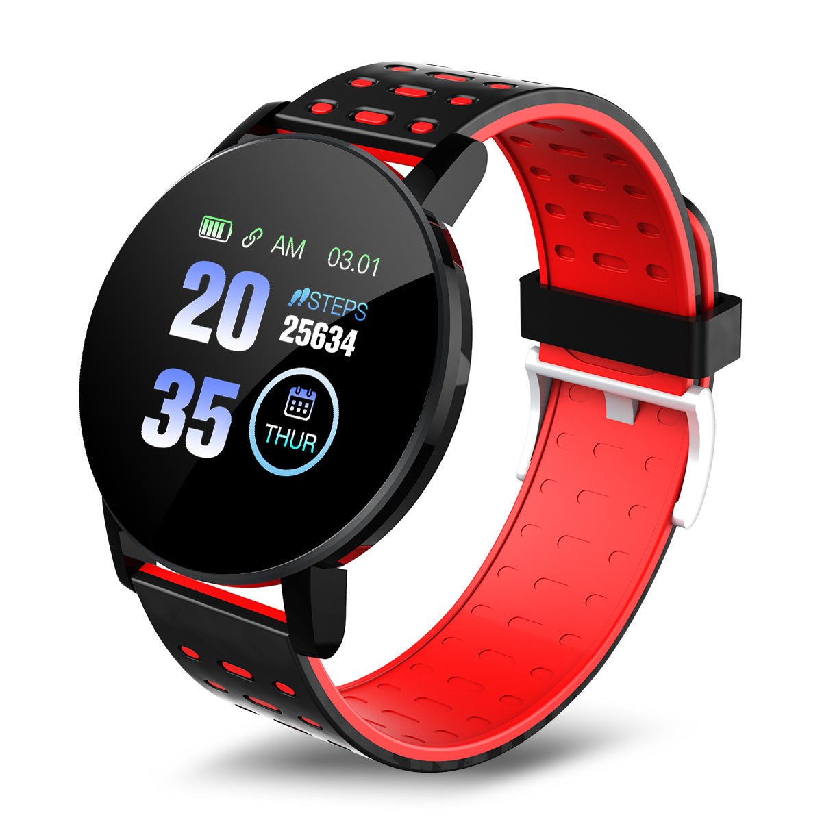 119Plus Bracelet Band Hot Sale High Quality Wearable Devices Smart Watch Blood Pressure Heart Rate Smartwatch for Smartphone | Electrr Inc