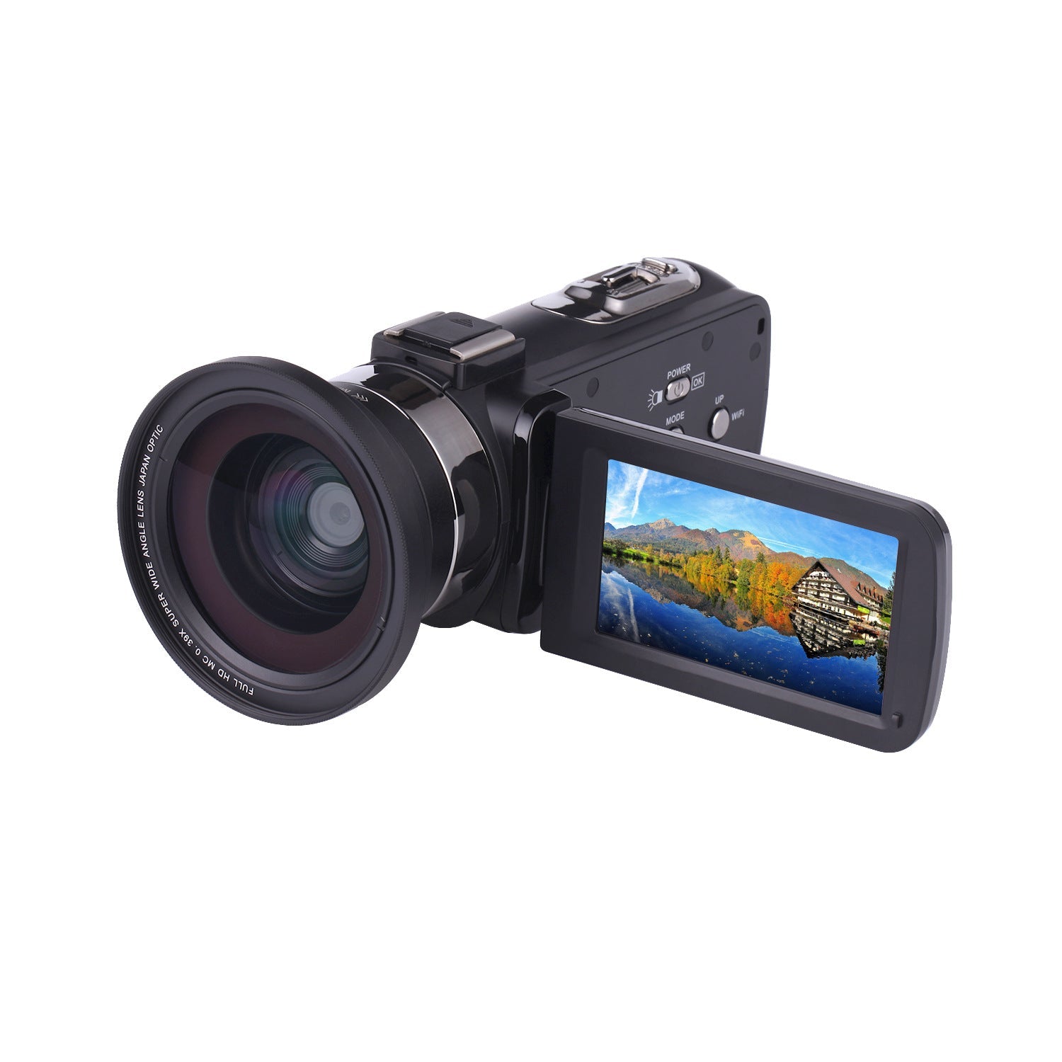 4K camera 1080P wifi digital video camera 3.1 Inch IPS Touch Screen HD Vlogging for YouTube 18X Digital Zoom | Electrr Inc
