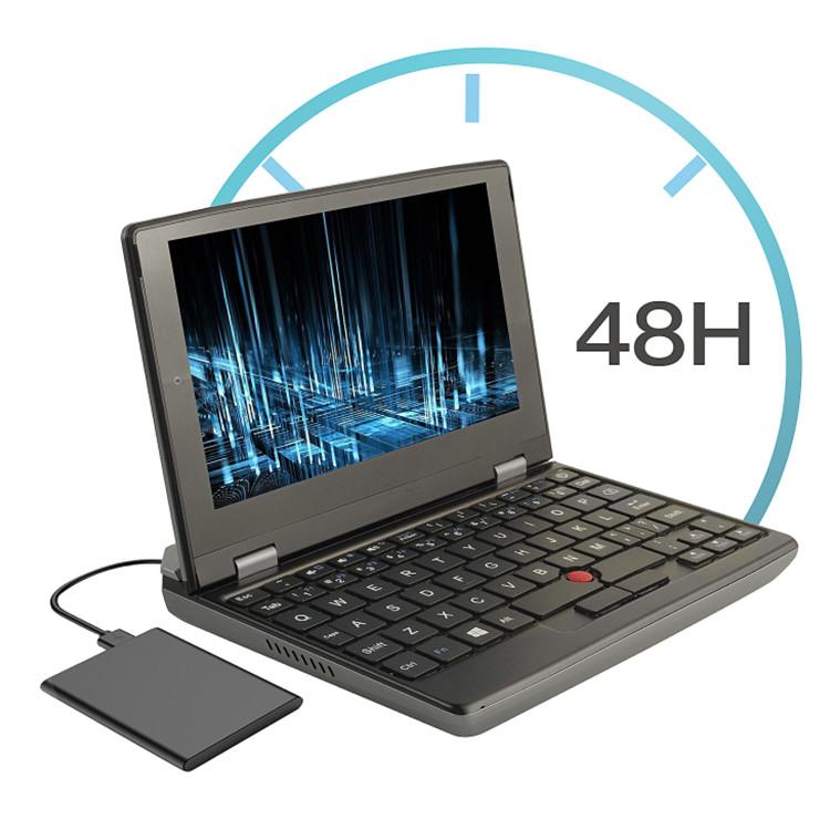 7 Inch Mini Laptop J4105/J4125 Notebook IPS Touch Screen Netbook Window 11 Mini PC Micro Computer 12G RAM 1TB SSD | Electrr Inc